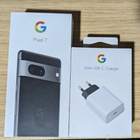Google Pixel 7 128GB Black + 30W Adapter