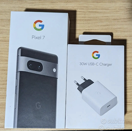 Google Pixel 7 128GB Black + 30W Adapter