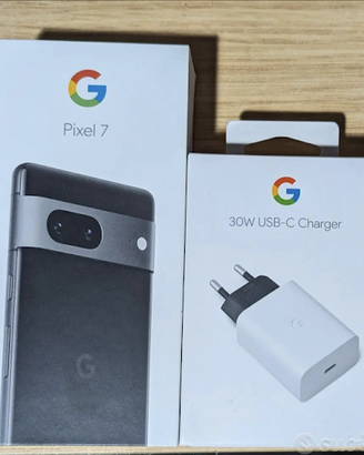 Google Pixel 7 128GB Black + 30W Adapter