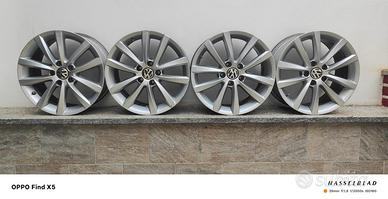 Set 4 Cerchi in lega Volkswagen “17 Originali OEM