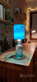 Bottiglia "Genesi Gin" con Paralume a Litofania