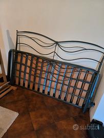 letto in ferro battuto 