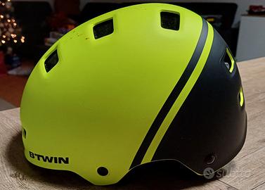 casco bici btwin 55-59 cm taglia M