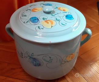 OLLA contadina (pentola in terracotta smaltata)