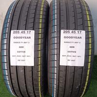 2 GOMME 205 45 17 GOODYEAR RIF3227