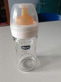 Biberon Chicco in vetro 150 ml.