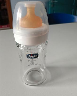 Biberon Chicco in vetro 150 ml.