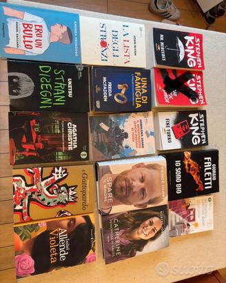 14 libri Stephen King, Uketsu, Allende e altri
