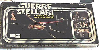 Guerre Stellari gioco da tavolo EG 1977