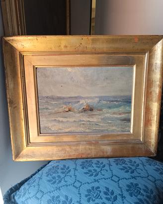 quadro olio su tavola