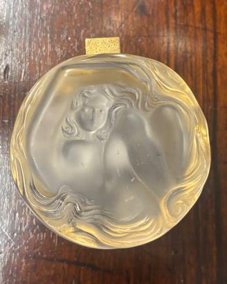 Porta cipria  -gioie Daphne  in cristallo