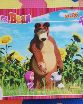 Puzzle nemo e masha e orso