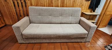 Divano letto orizzontale con cassetto