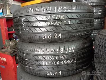 2pneumatici estivi 215 50 18 Goodyear 92v
