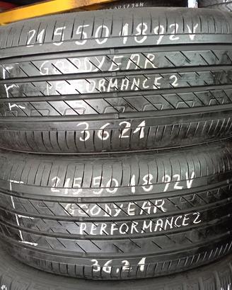 2pneumatici estivi 215 50 18 Goodyear 92v