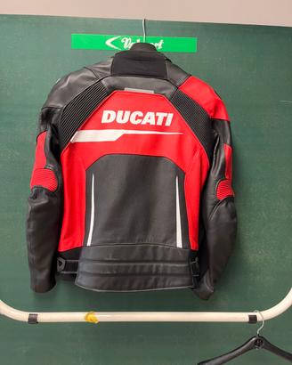 Giubbino in pelle ducati taglia 52