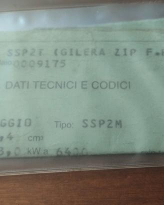 telaio zip più libretto piccolo