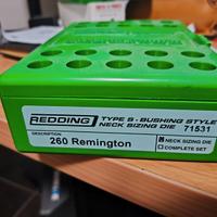 Redding Type S Neck Sizing Die 260 Remington