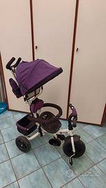 Bicicletta Triciclo passeggino per bambini