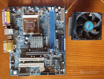 Scheda madre ASRock k7s41gx e Cpu AMD Athlon XP