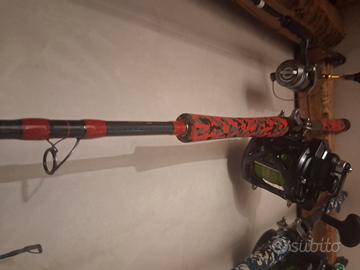 Canna  capitan james 50 lb acid e mulinello tica