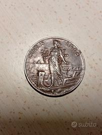 Italia 5 centesimi, 1918
