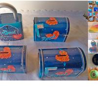 Salvadanai latta Baci Perugina vintage, ed altri