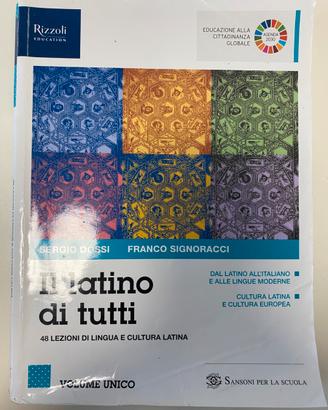 Libro di latino