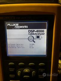 2 FLUKE DSP4000 USATI MA FUNZIONANTI O PER RICAMBI