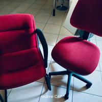 coppia sedie da studio