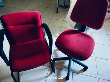 coppia sedie da studio
