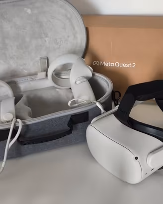 Meta Quest 2 128GB (Oculus)  + accessori (LEGGERE)