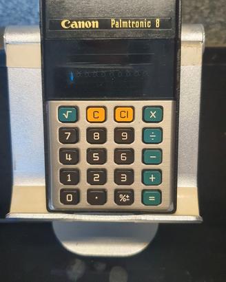 Canon Palmtronic 8 calcolatrice vintage