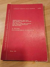 Libro "Il regime pluviometrico di Genova" 1981