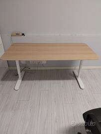 scrivania "bekant" 160x80 ikea.
