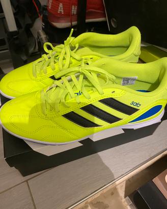 Scarpe calcetto  adidas super sala III fluo