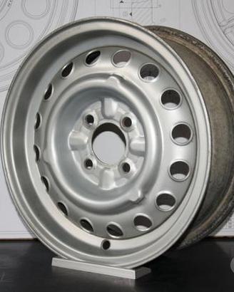 CERCHI BIMETALLICI BORRANI ALFA GIULIA 5,5X15