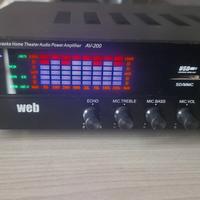 Amplificatore 5 Canali Bluetooth 