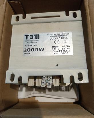 reattore per lampade 