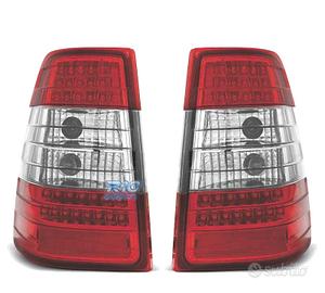 FANALI MERCEDES CLASSE E W124 SW 85-95 LED ROSSO C