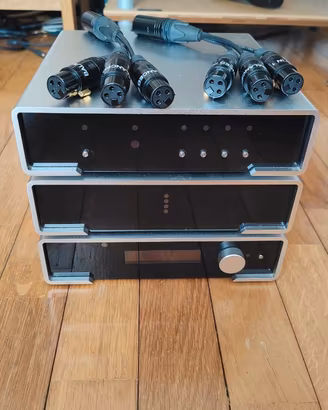M2Tech preamplificatore Tosh e finale Crosby