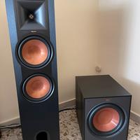 KLIPSCH R-28PF e SUB KLIPSCH R-120SW