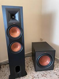 KLIPSCH R-28PF e SUB KLIPSCH R-120SW