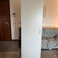 Armadio bianco 1 anta – H 198 cm – 5 rip– Smontato