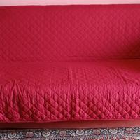 Divanoletto contenitore e 4 sedie in ciliegio