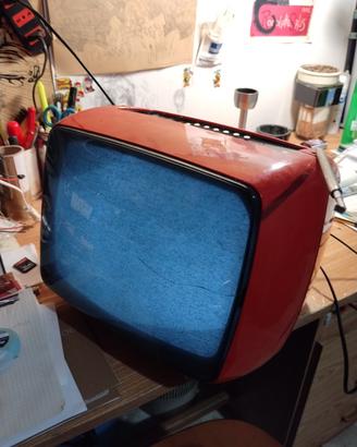 TV Vintage Portatile B/N Siemens Funzionante