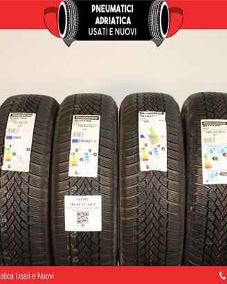 4 Gomme NUOVE 185 65 R 15 Bridgestone SPED GRATIS