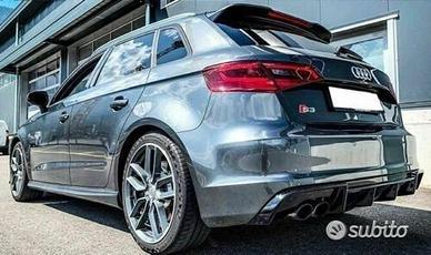 Estrattore sottoparaurti Audi A3 Sline RS3 12-16