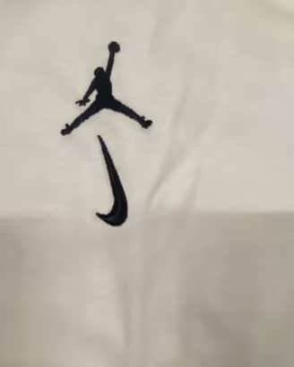 T-Shirt Jordan Bianca Numero 23 Schiena
