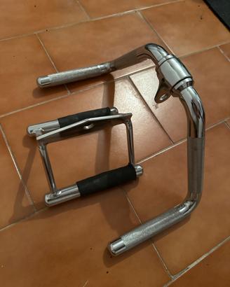 Maniglia pulley e triangolo cavi
